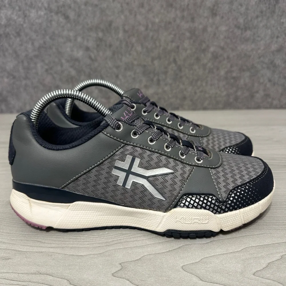 KURU‎ Quantum 2.0 Sneakers Womens 8 Gray Pewter Nightsky Running Shoes